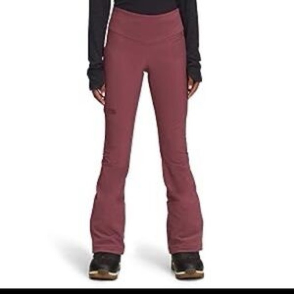 The North Face Ski Lenado‎ insulated trousers in burgundy Sz 4